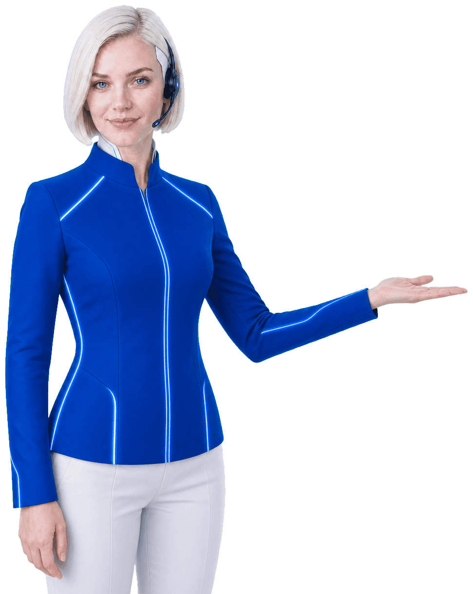 Alovo receptionist ready for setup